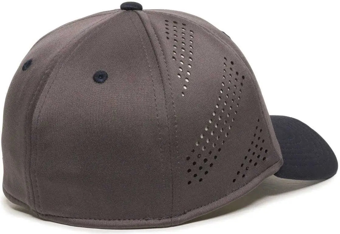 OC Sports AIR25 Flexible Fitting Cap - Graphite Navy
