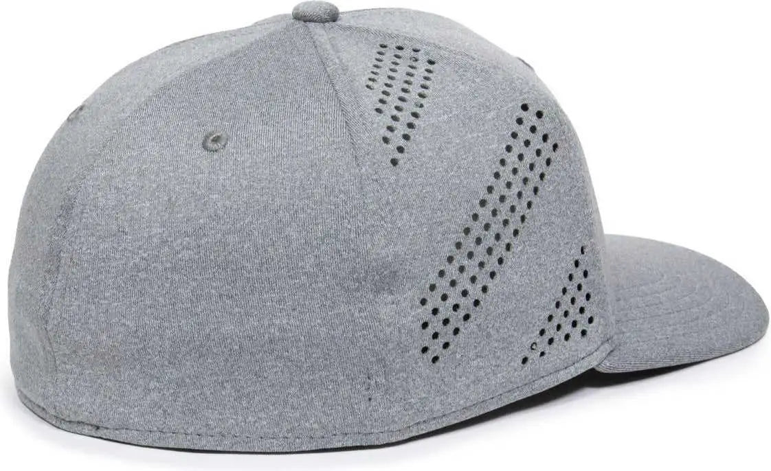 OC Sports AIR25 Flexible Fitting Cap - Heathered Gray