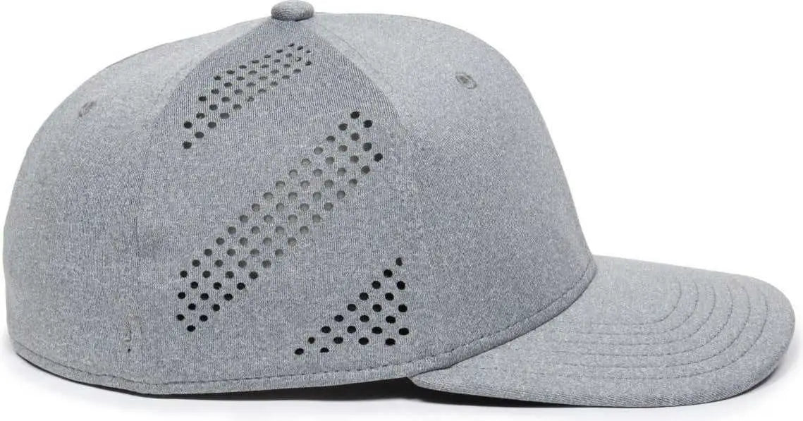OC Sports AIR25 Flexible Fitting Cap - Heathered Gray