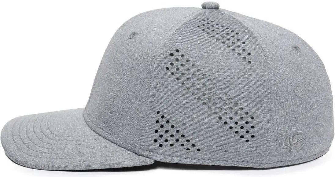 OC Sports AIR25 Flexible Fitting Cap - Heathered Gray