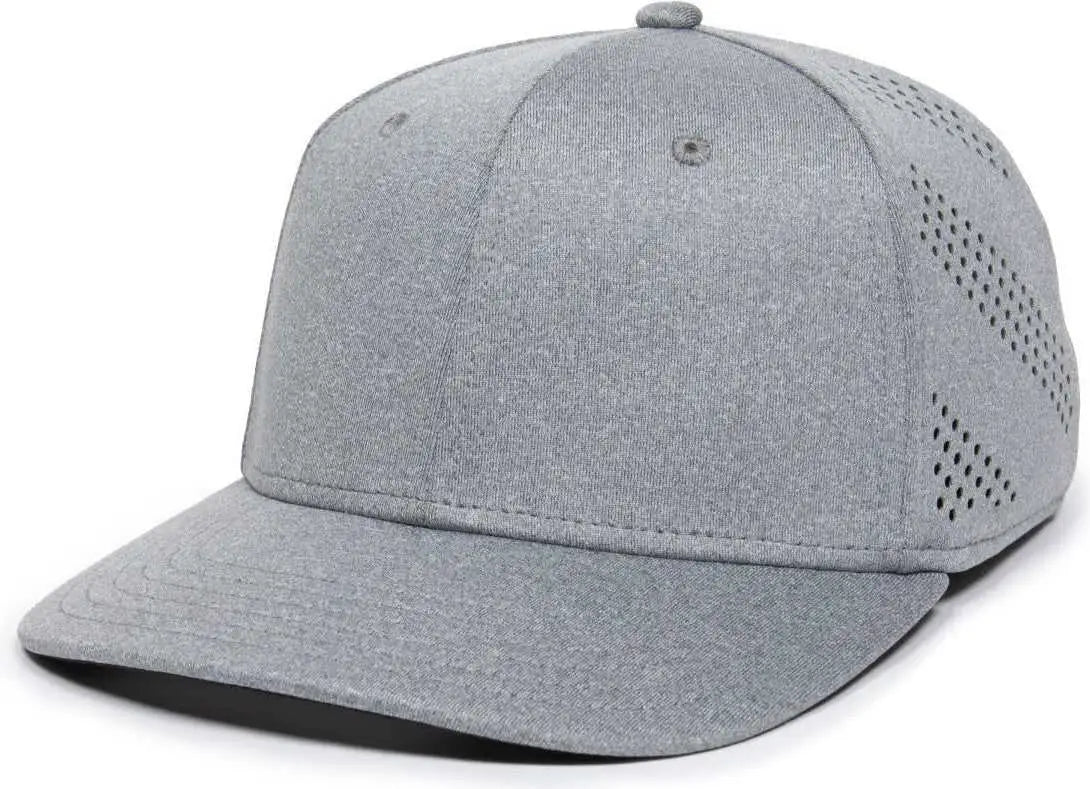 OC Sports AIR25 Flexible Fitting Cap - Heathered Gray