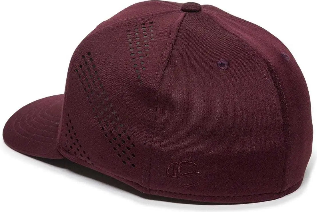 OC Sports AIR25 Flexible Fitting Cap Maroon