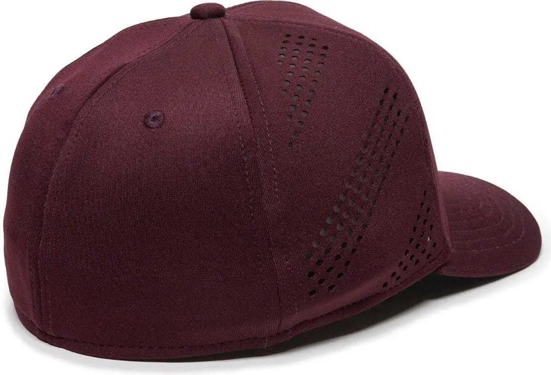 OC Sports AIR25 Flexible Fitting Cap Maroon