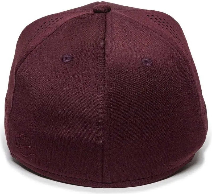 OC Sports AIR25 Flexible Fitting Cap Maroon