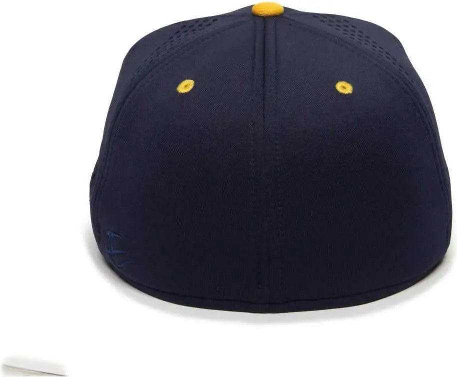 OC Sports AIR25 Flexible Fitting Cap - Navy Gold