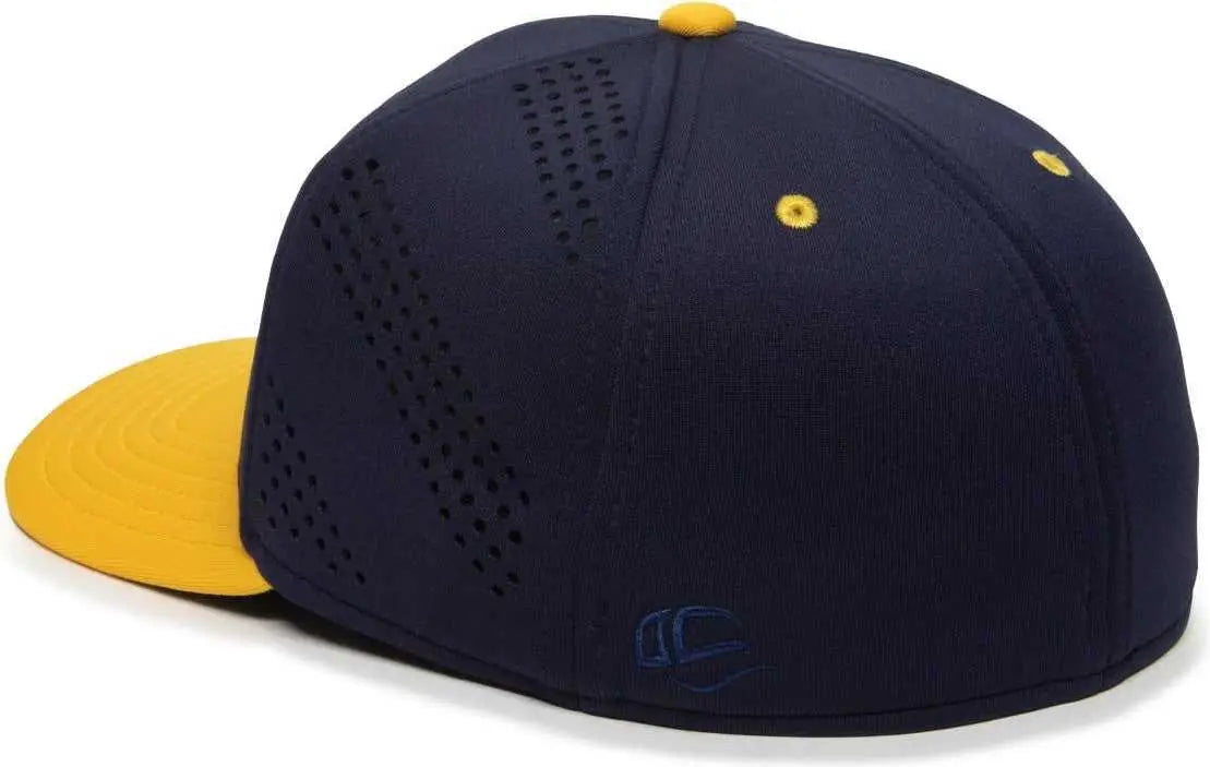 OC Sports AIR25 Flexible Fitting Cap - Navy Gold
