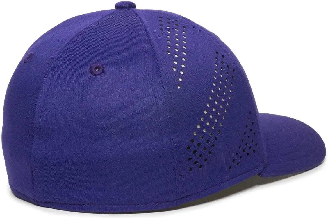 OC Sports AIR25 Flexible Fitting Cap - Purple