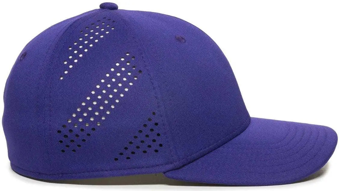 OC Sports AIR25 Flexible Fitting Cap - Purple