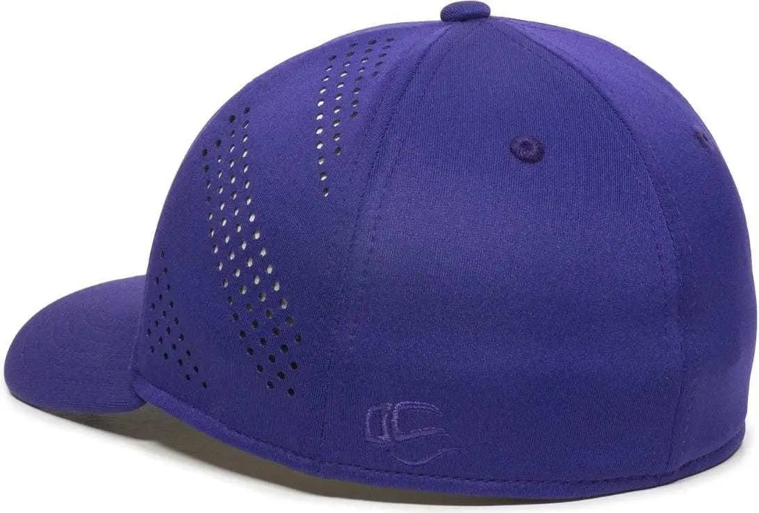 OC Sports AIR25 Flexible Fitting Cap - Purple