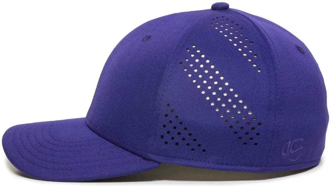 OC Sports AIR25 Flexible Fitting Cap - Purple