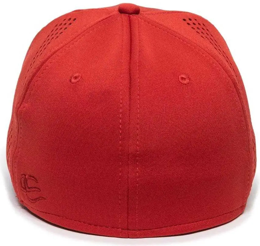 OC Sports AIR25 Flexible Fitting Cap - Red