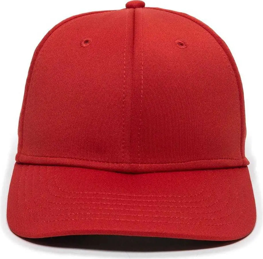 OC Sports AIR25 Flexible Fitting Cap - Red