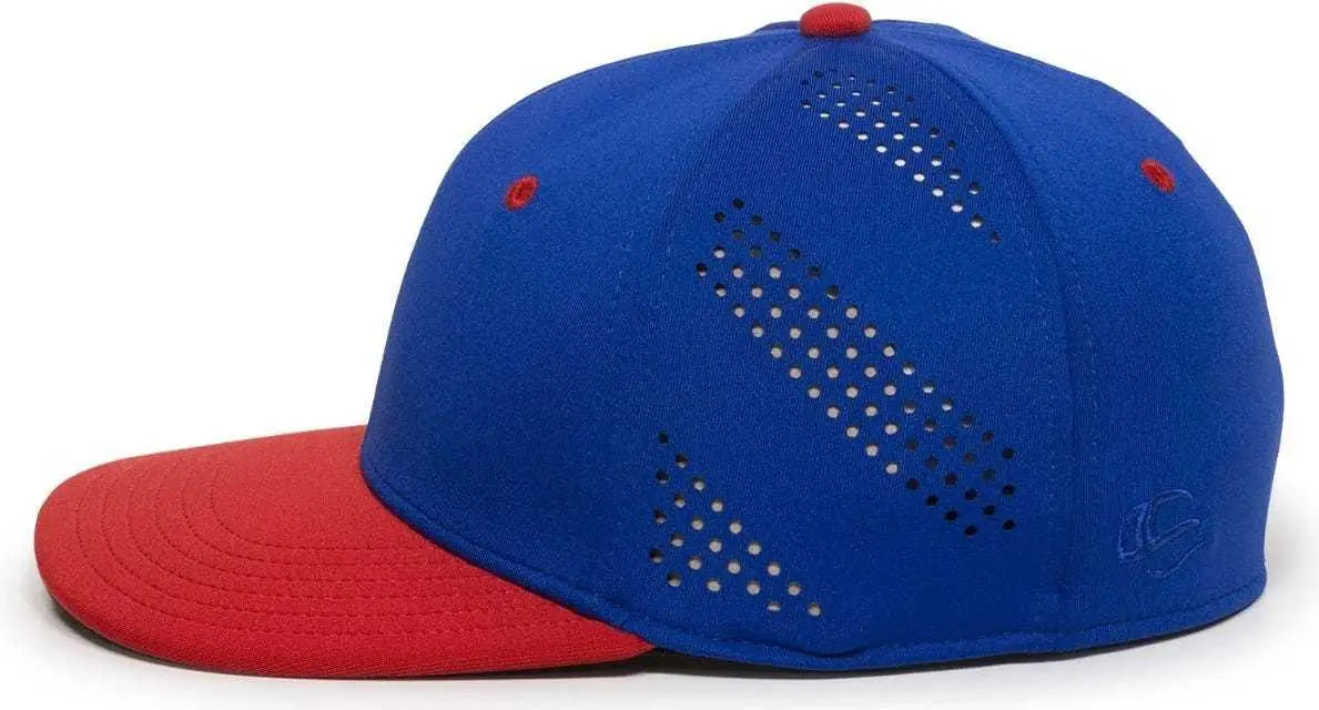 OC Sports AIR25 Flexible Fitting Cap - Royal Red