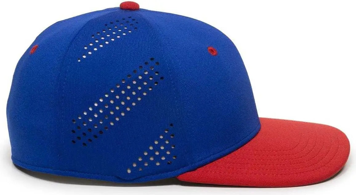 OC Sports AIR25 Flexible Fitting Cap - Royal Red