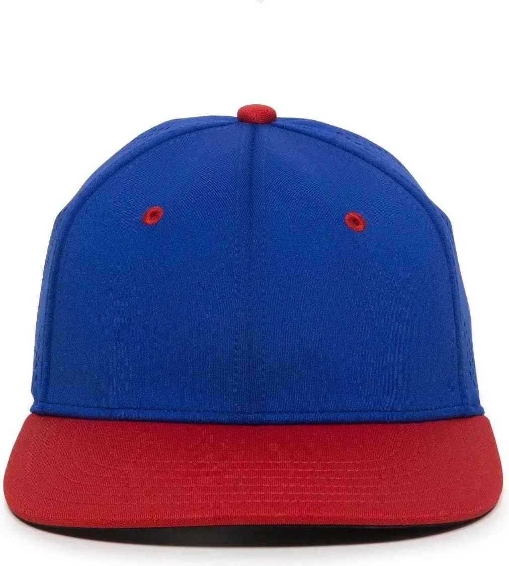 OC Sports AIR25 Flexible Fitting Cap - Royal Red