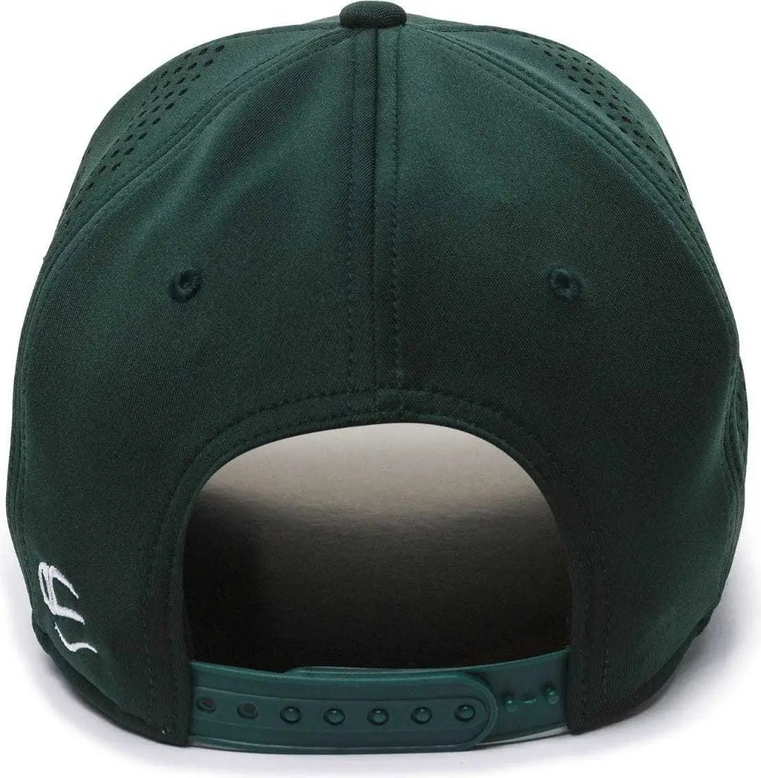 OC Sports AIR50 Proflex Adjustable Performance Cap - Dark Green - Forest / 6 7/8’’ - 7 1/2’’