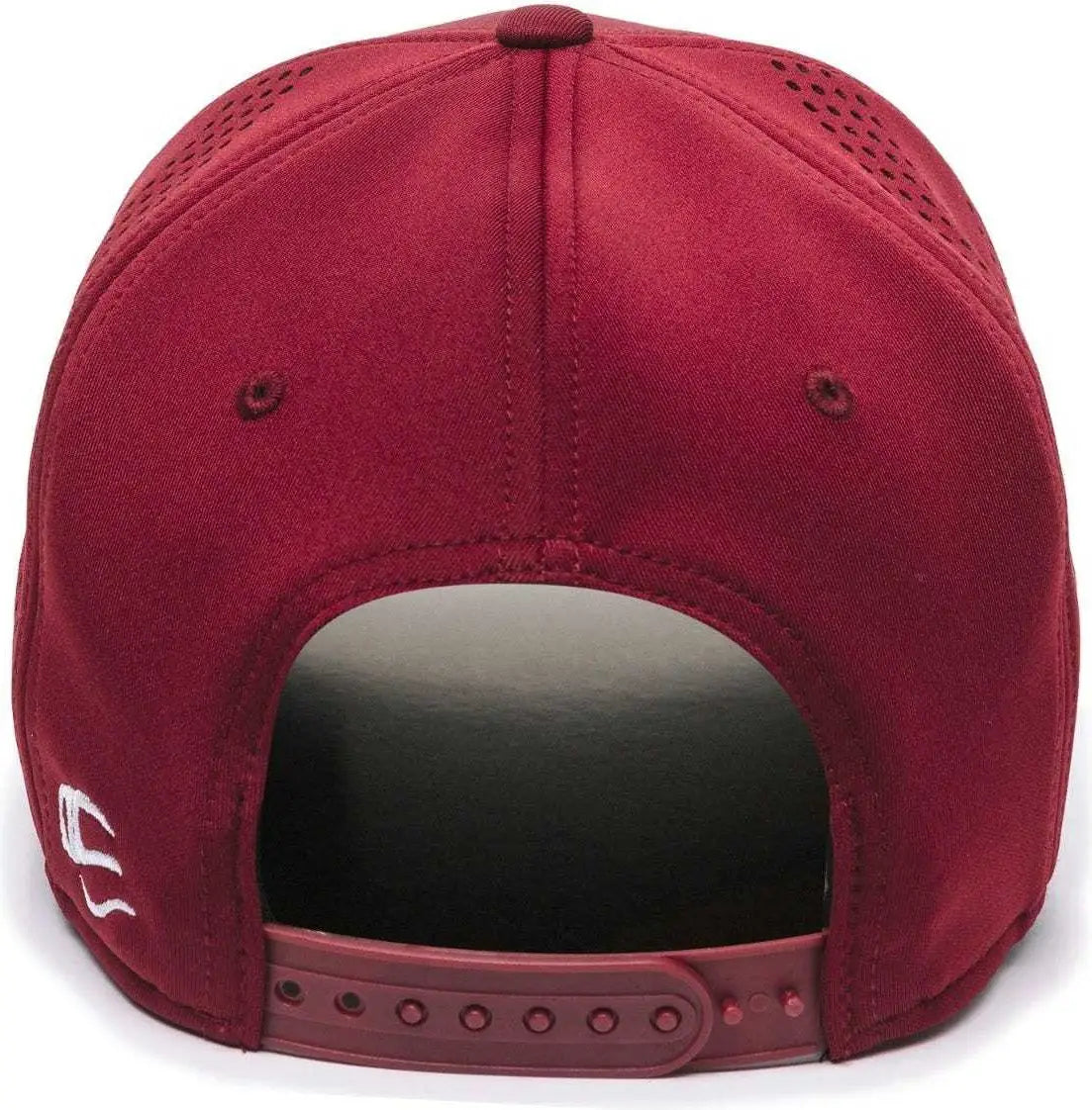 OC Sports AIR50 Proflex Adjustable Performance Cap - Maroon - Maroon / 6 7/8’’ - 7 1/2’’