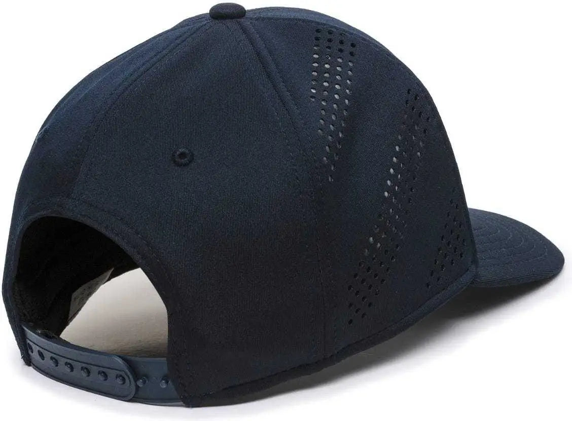 OC Sports AIR50 Proflex Adjustable Performance Cap - Navy - Navy / 6 7/8’’ - 7 1/2’’