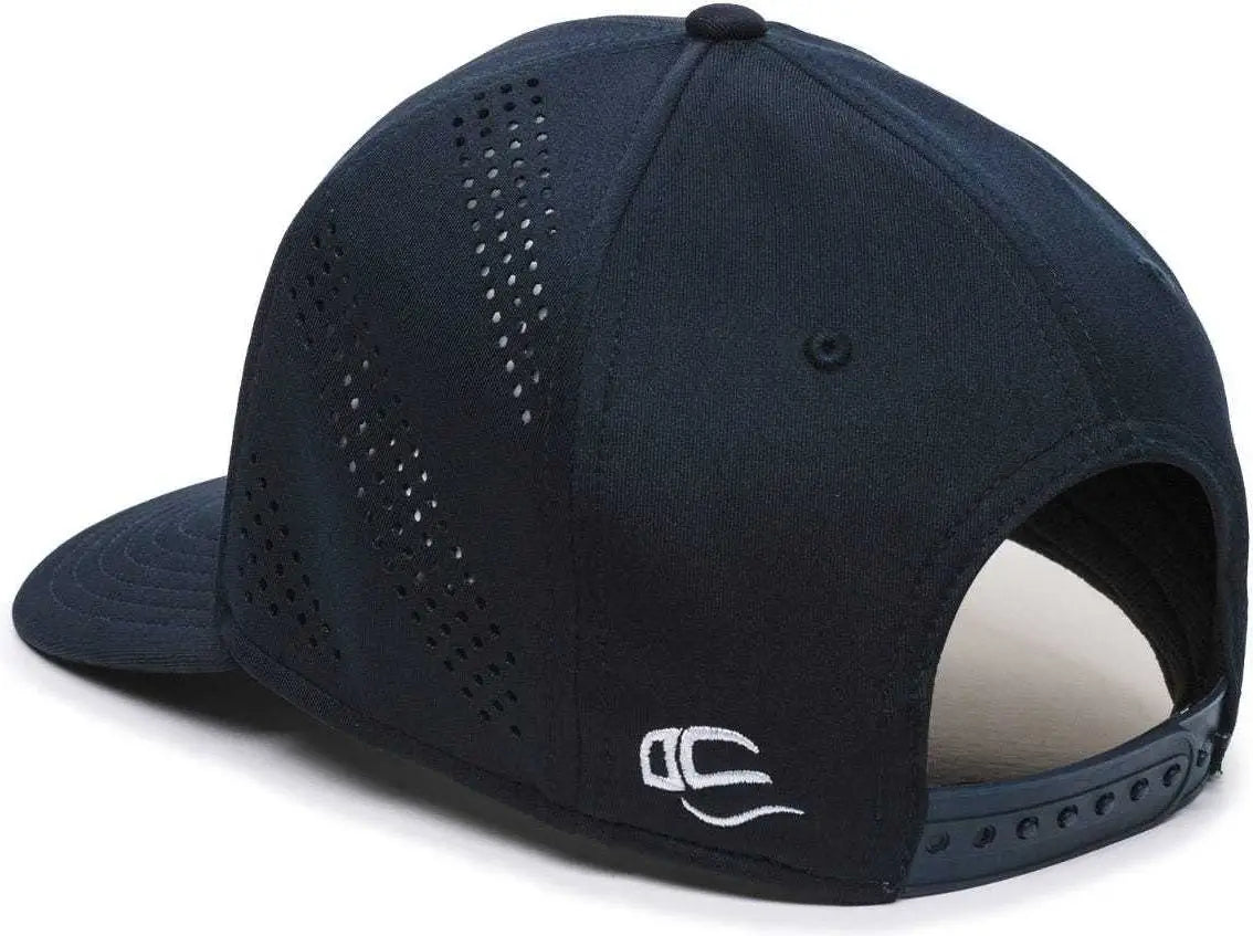 OC Sports AIR50 Proflex Adjustable Performance Cap - Navy - Navy / 6 7/8’’ - 7 1/2’’