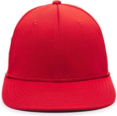 OC Sports AIR50 Proflex Adjustable Performance Cap - Red - Red / 6 7/8’’ - 7 1/2’’