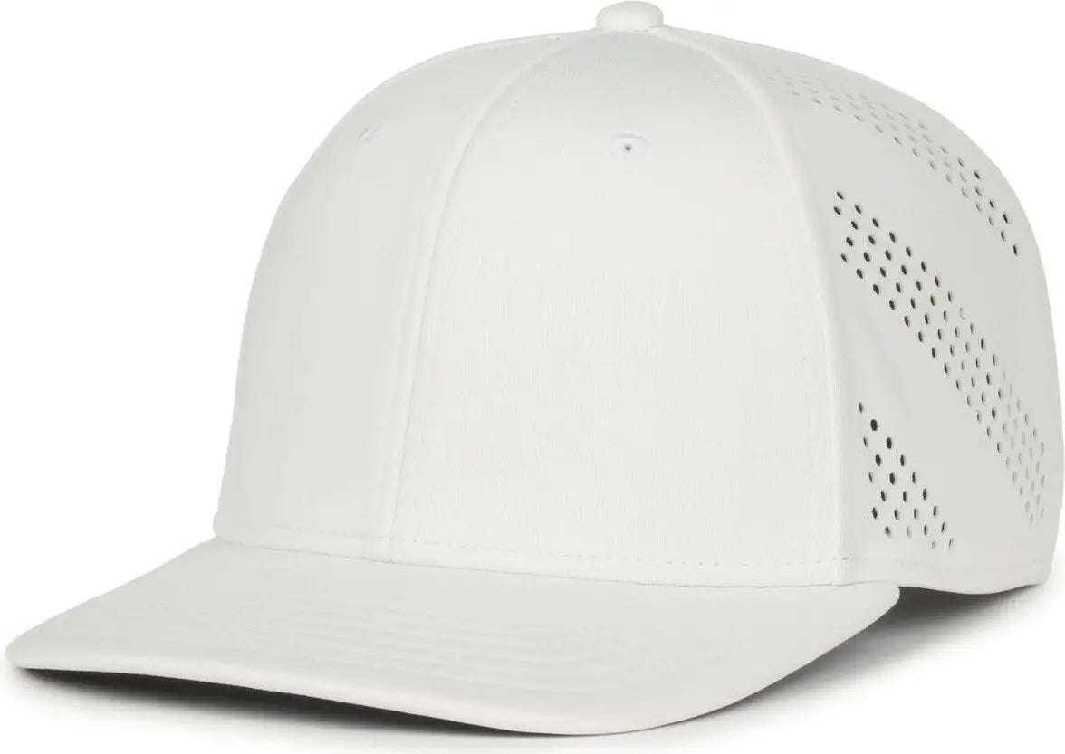 OC Sports AIR50 Proflex Adjustable Performance Cap - White - White / OSFM