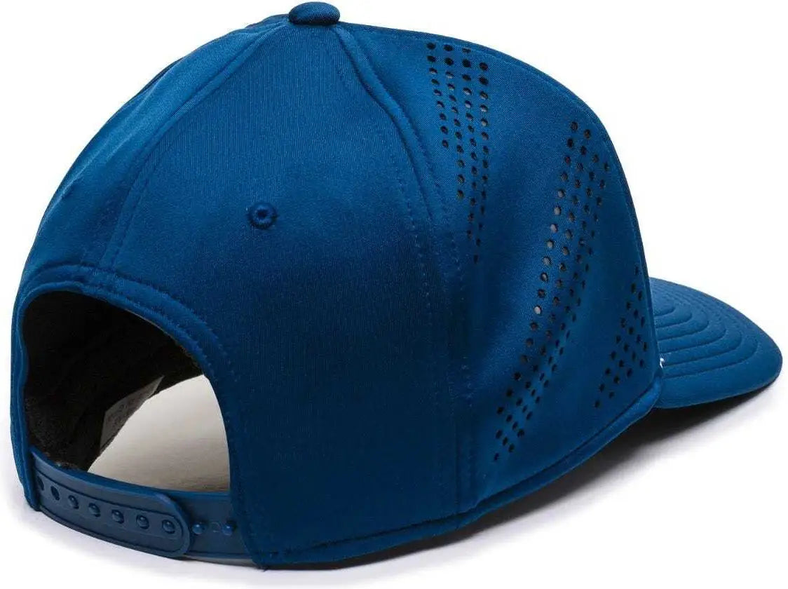 OC Sports AIR50 Proflex Adjustable Performance Cap - White Royal Royal - White Royal / 6 7/8’’ - 7 1/2’’