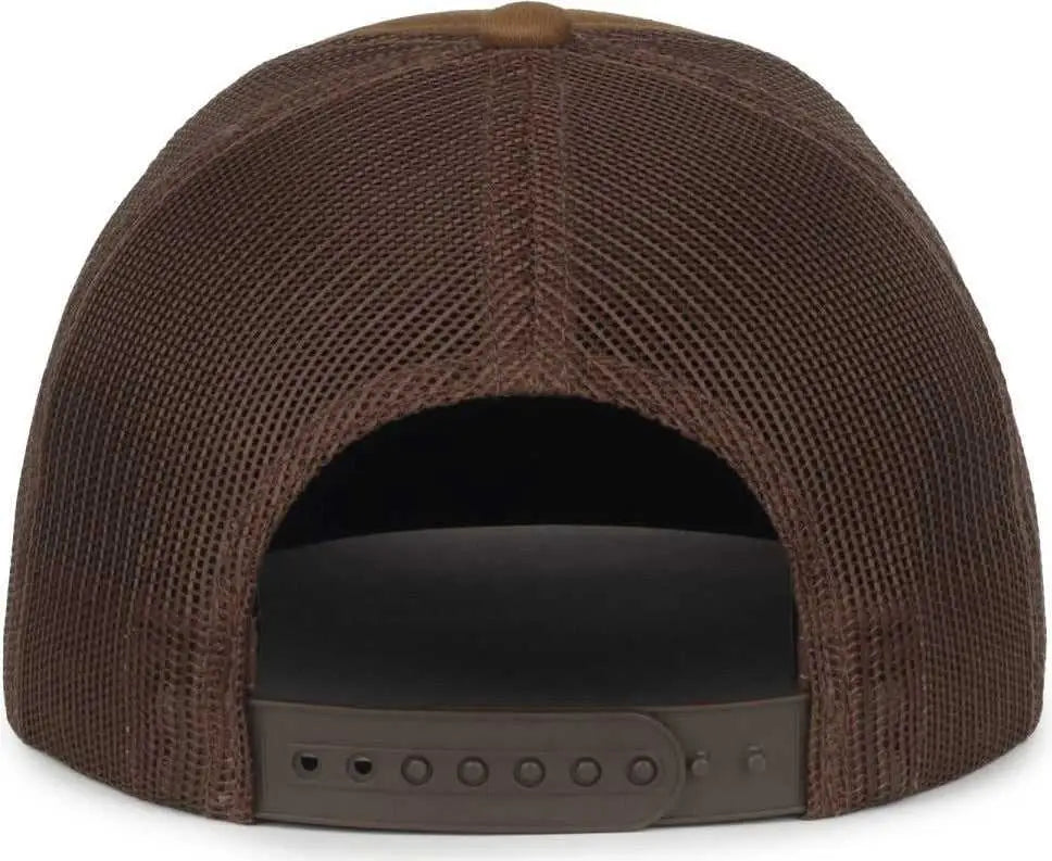 OC Sports ALIEN03 Pro Crown Dad Cap - Clay Brown - Tan Brown / 6 7/8’’ - 7 1/2’’