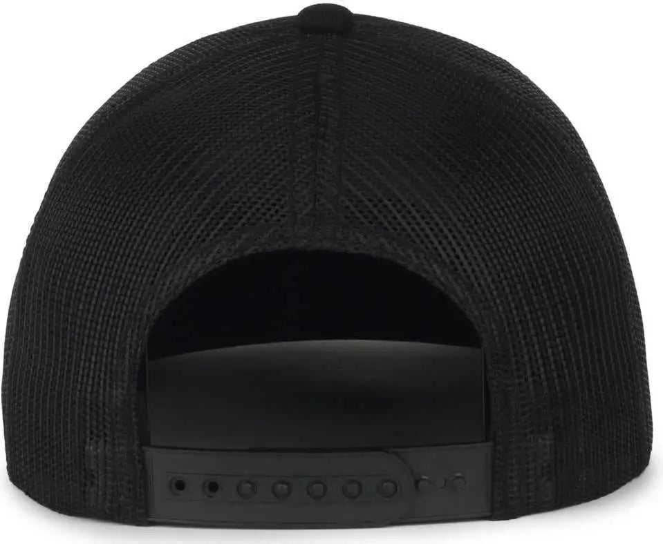 OC Sports ALIEN04 Pro Crown Dad Cap - Black Black - Black / 6 7/8’’ - 7 1/2’’