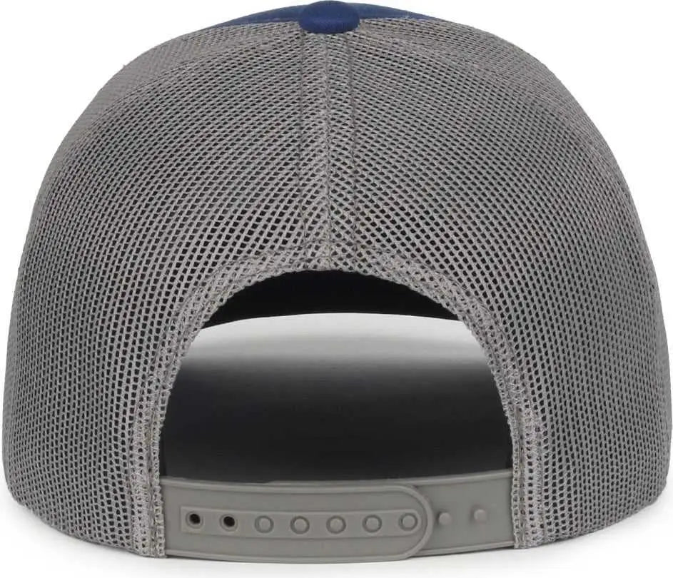 OC Sports ALIEN05 Pro Crown Dad Cap - Royal Charcoal - Royal Dark Gray / 6 7/8’’ - 7 1/2’’