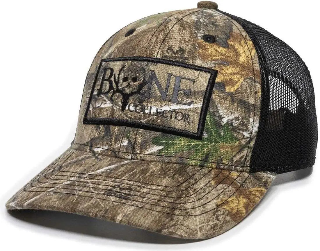 OC Sports BC06A Bone Collector Cap - Realtree Edge Black - Realtree Edge Black / 6 7/8’’ - 7 1/2’’