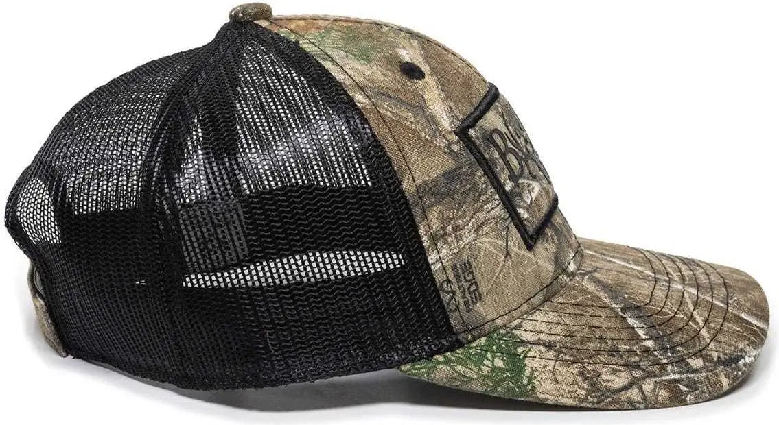 OC Sports BC06A Bone Collector Cap - Realtree Edge Black - Realtree Edge Black / 6 7/8’’ - 7 1/2’’