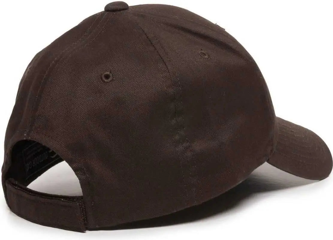 OC Sports BCT-600 Pro Style Cotton Twill - Brown - Brown / Adult