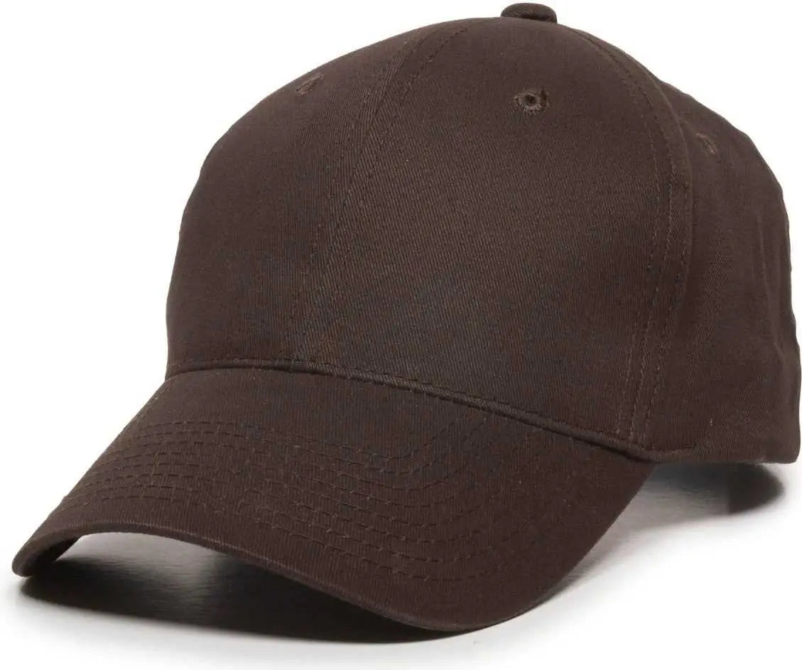 OC Sports BCT-600 Pro Style Cotton Twill - Brown - Brown / Adult