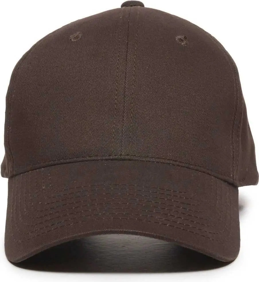 OC Sports BCT-600 Pro Style Cotton Twill - Brown - Brown / Adult