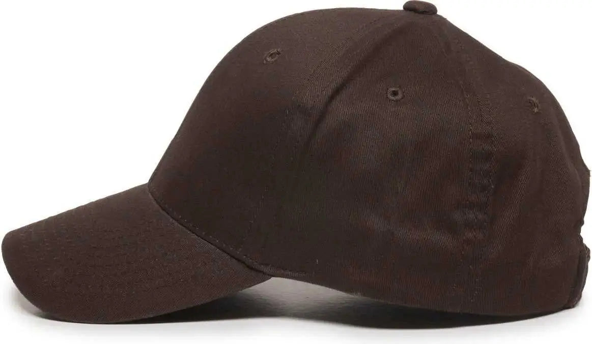OC Sports BCT-600 Pro Style Cotton Twill - Brown - Brown / Adult