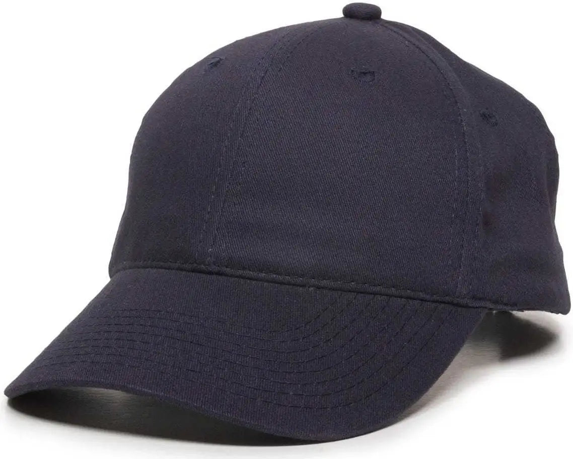 OC Sports BCT-600 Pro Style Cotton Twill - Navy - Navy / 6 7/8’’ - 7 1/2’’