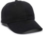 OC Sports BCT-662 Adjustable Cap - Black - Black / 6 7/8’’ - 7 1/2’’