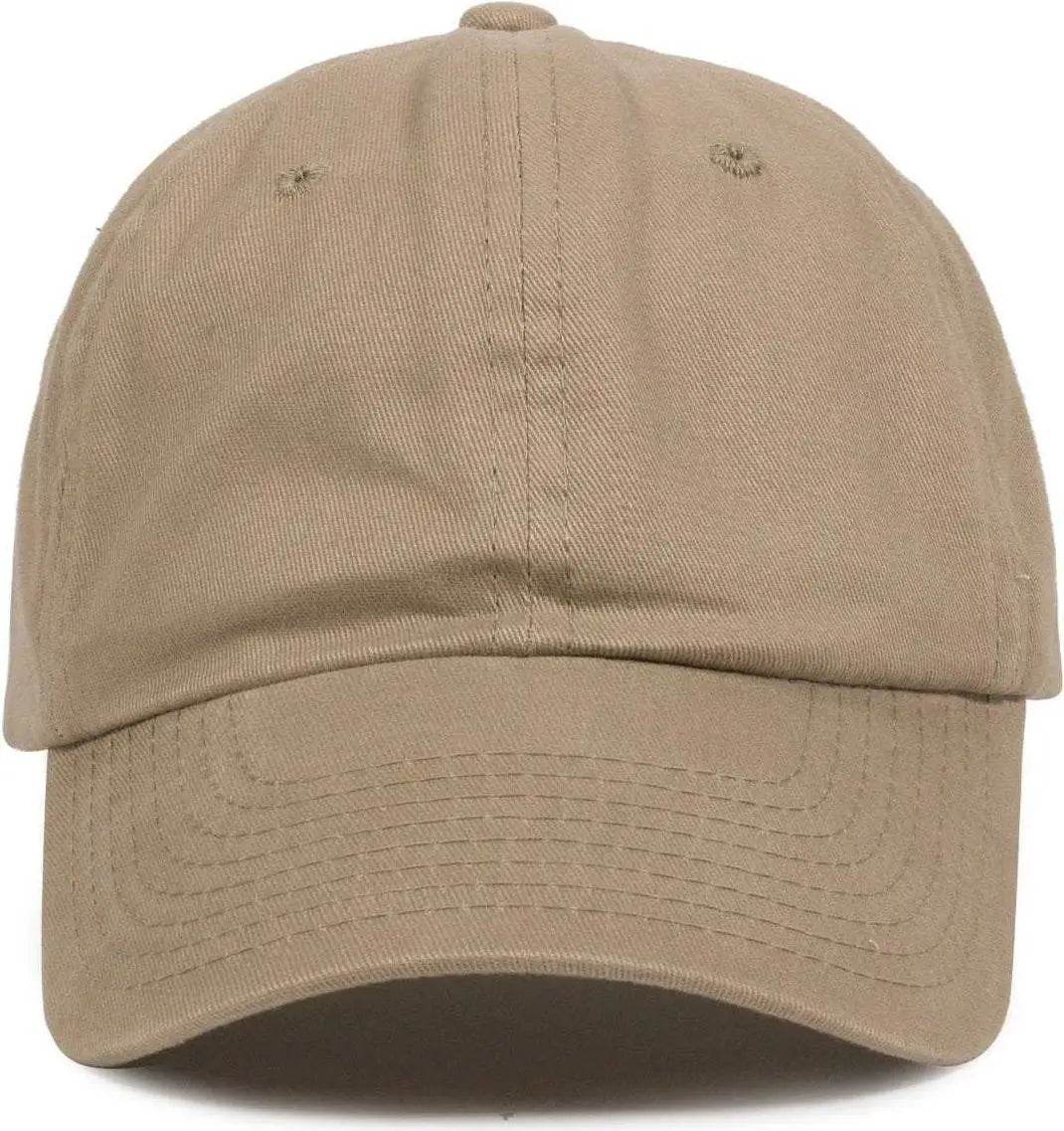 OC Sports BCT-662 Adjustable Cap - Khaki - Khaki / 6 7/8’’ - 7 1/2’’
