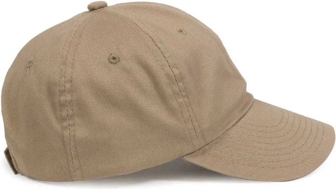 OC Sports BCT-662 Adjustable Cap - Khaki - Khaki / 6 7/8’’ - 7 1/2’’