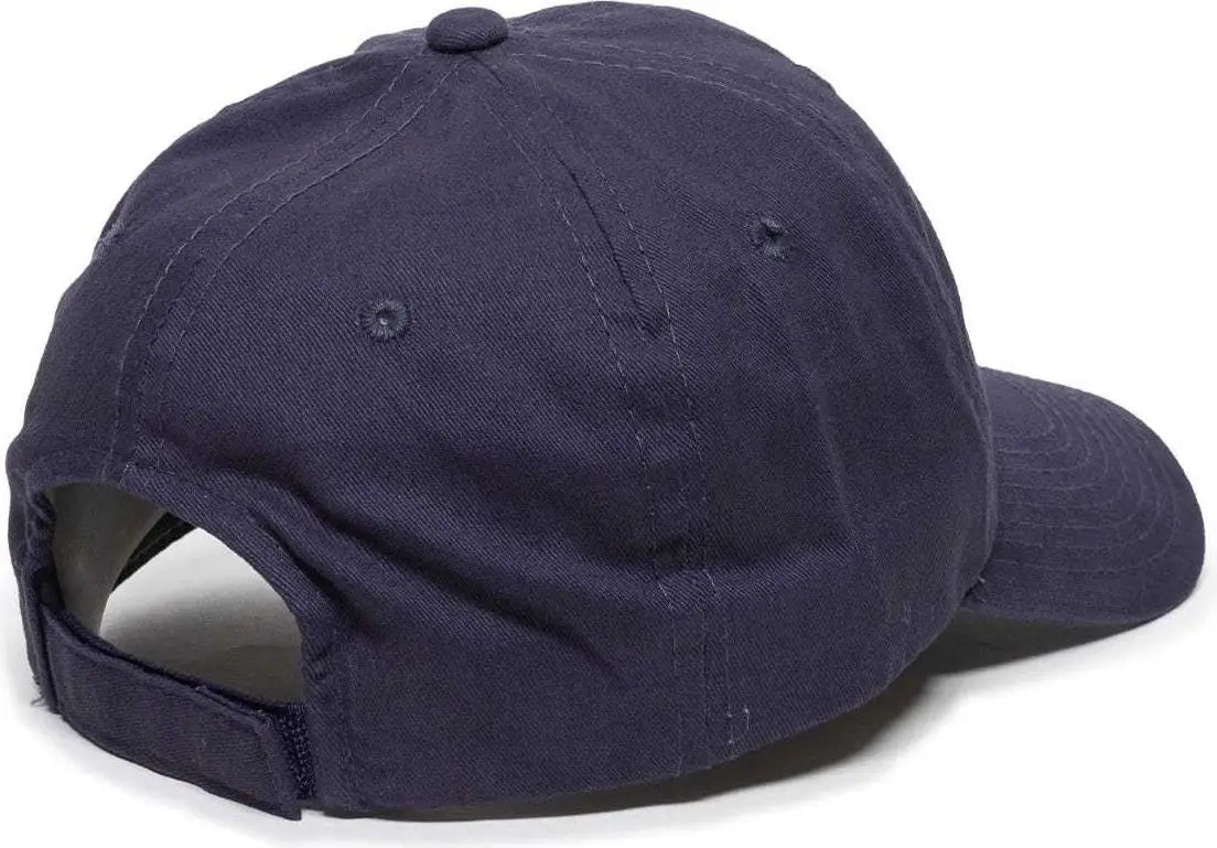 OC Sports BCT-662 Adjustable Cap - Navy - Navy / 6 7/8’’ - 7 1/2’’