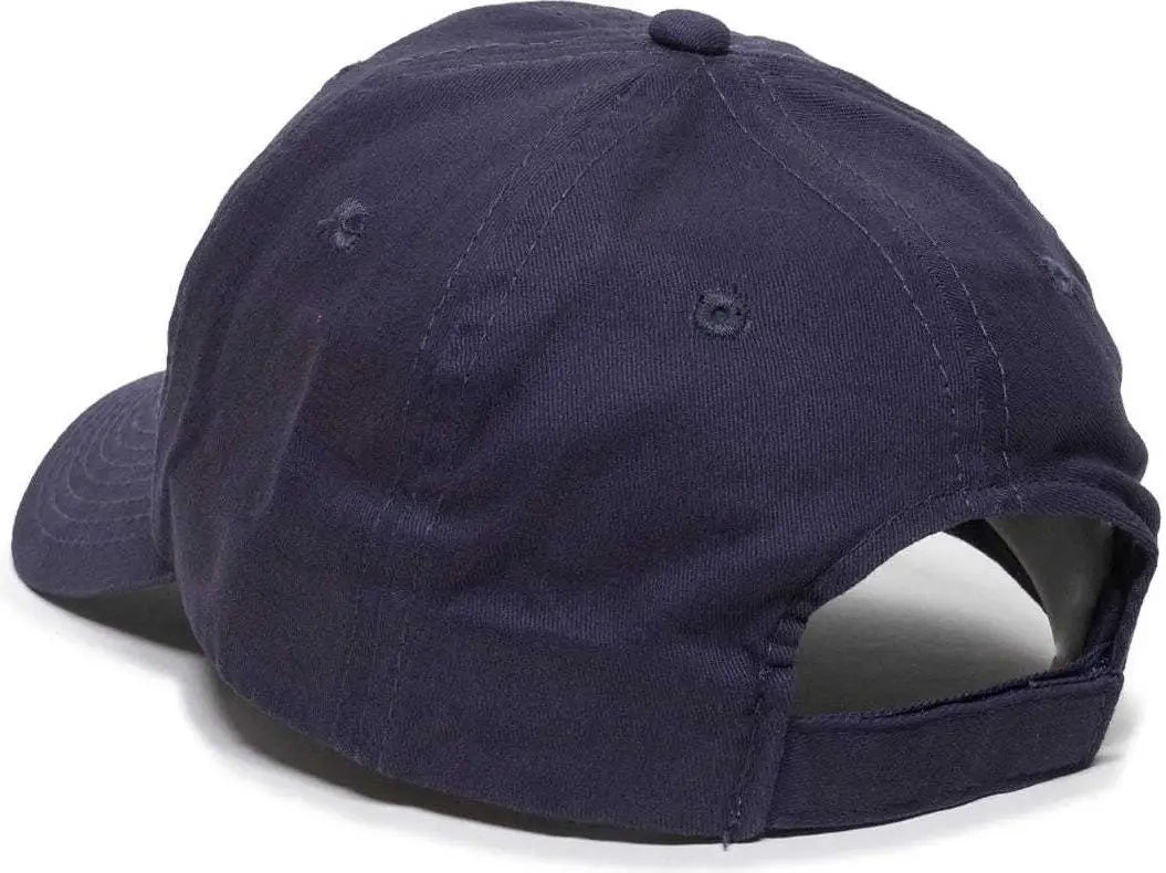 OC Sports BCT-662 Adjustable Cap - Navy - Navy / 6 7/8’’ - 7 1/2’’