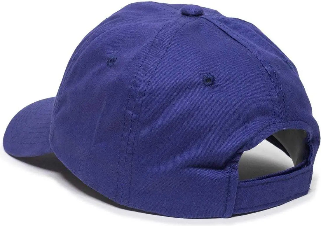 OC Sports BCT-662 Adjustable Cap - Royal - Royal / 6 7/8’’ - 7 1/2’’