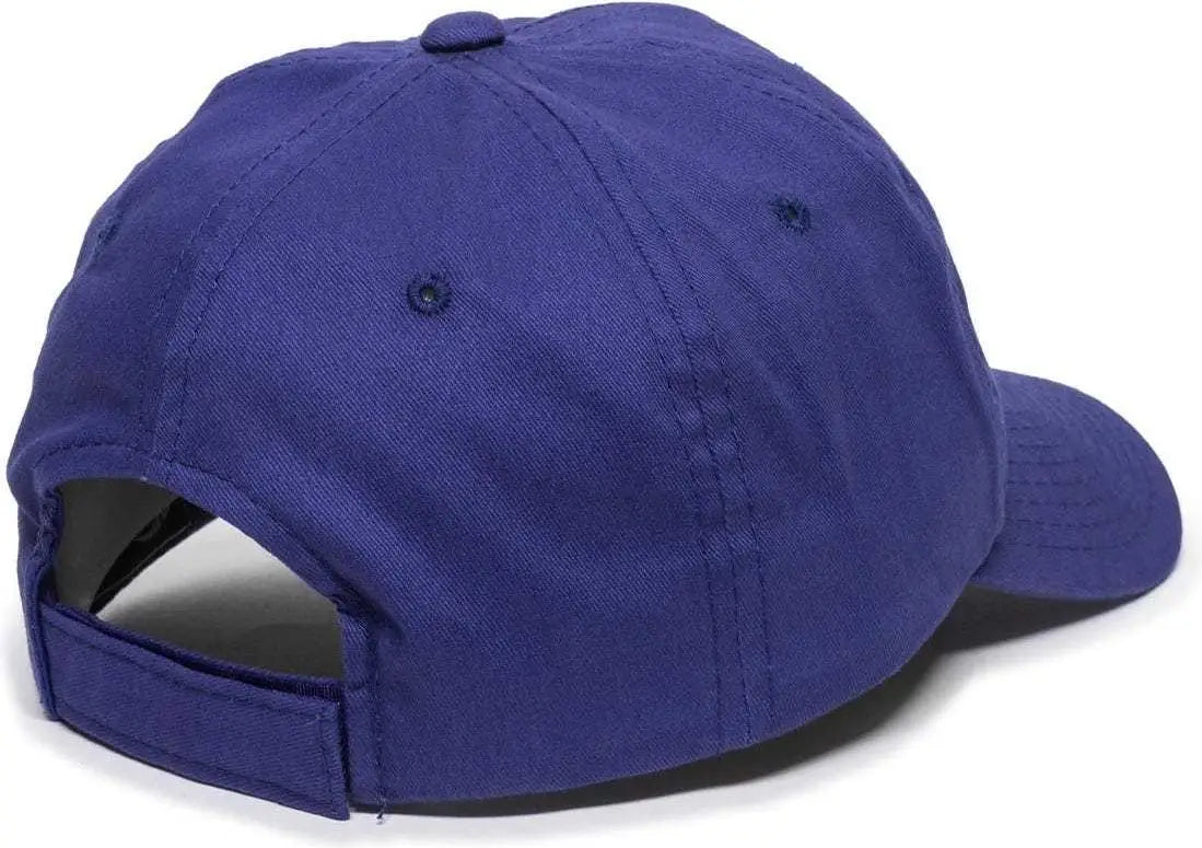 OC Sports BCT-662 Adjustable Cap - Royal - Royal / 6 7/8’’ - 7 1/2’’