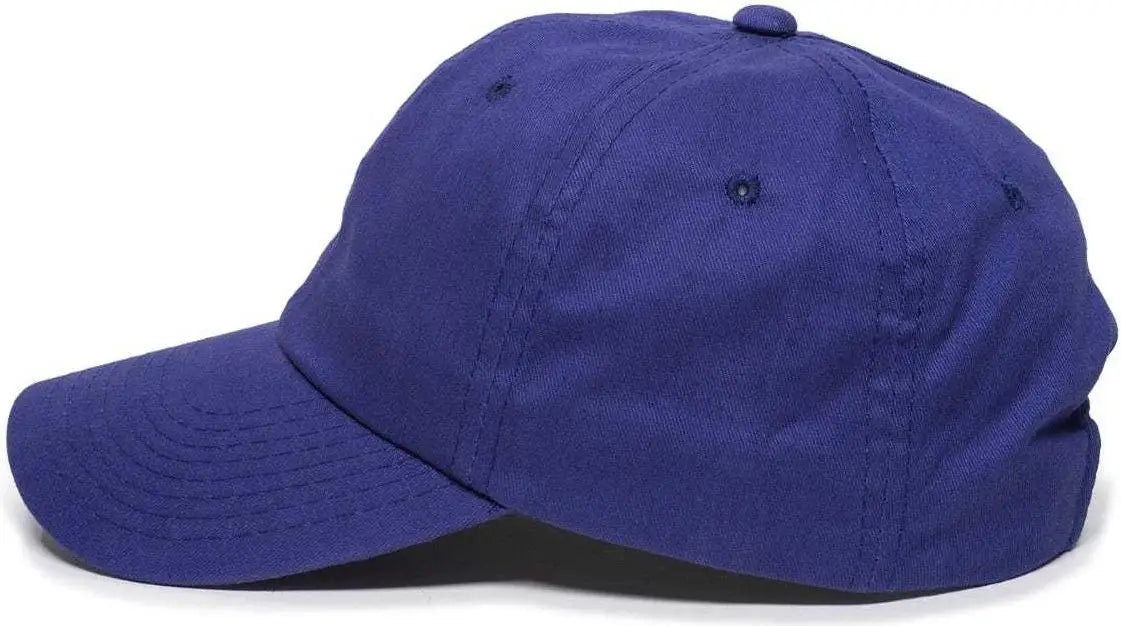 OC Sports BCT-662 Adjustable Cap - Royal - Royal / 6 7/8’’ - 7 1/2’’