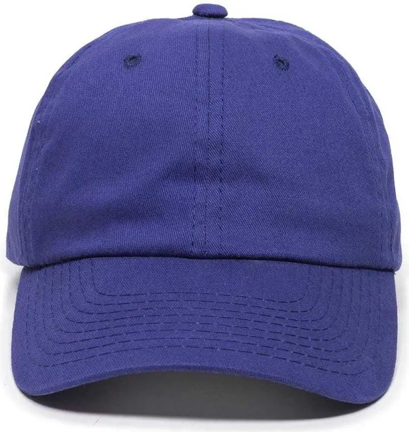 OC Sports BCT-662 Adjustable Cap - Royal - Royal / 6 7/8’’ - 7 1/2’’