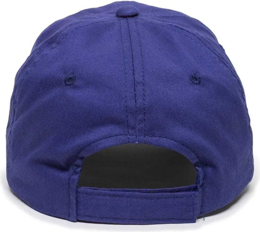 OC Sports BCT-662 Adjustable Cap - Royal - Royal / 6 7/8’’ - 7 1/2’’
