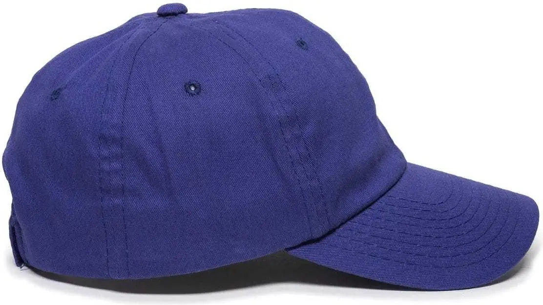 OC Sports BCT-662 Adjustable Cap - Royal - Royal / 6 7/8’’ - 7 1/2’’