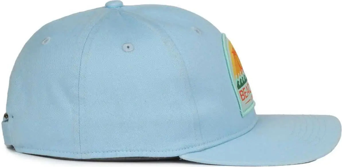 OC Sports BEACHBILLY1 Beachbilly Caps - Light Blue - Blue / OSFM