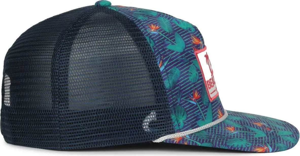 OC Sports BEACHBILLY2 Beachbilly Caps - Multi Navy - Navy / OSFM