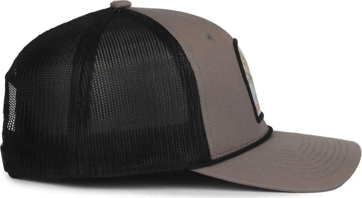 OC Sports BEACHBILLY4 Beachbilly Caps - Dark Gray Blue - Blue / OSFM